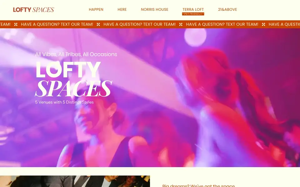 HERE website homepage, 4 Oct 2026