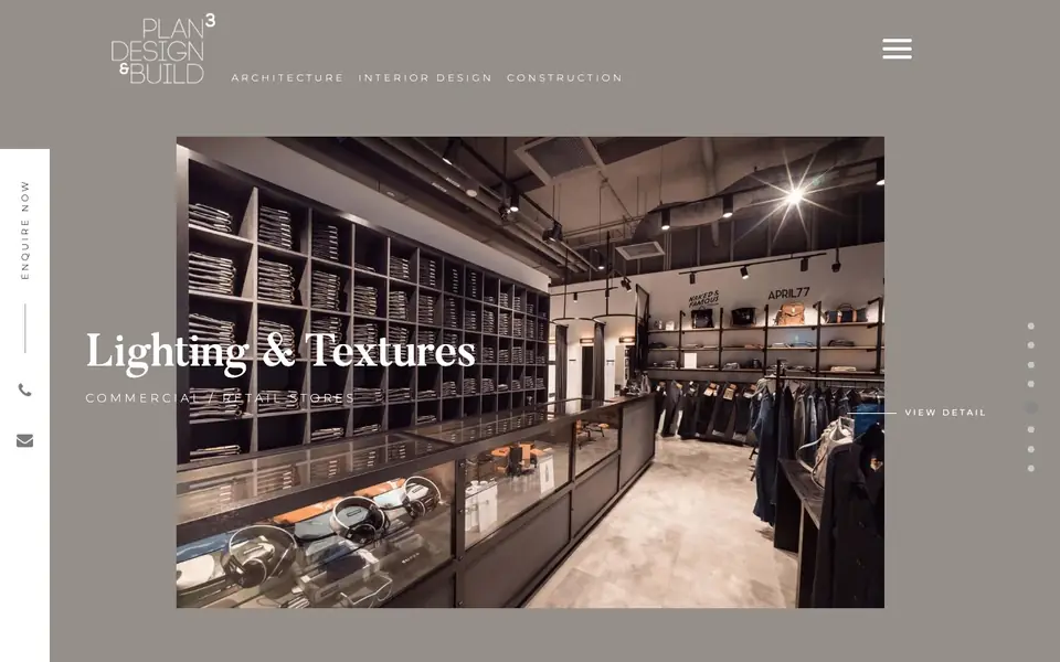 Plan3 Design & Build website homepage, 4 Oct 2026