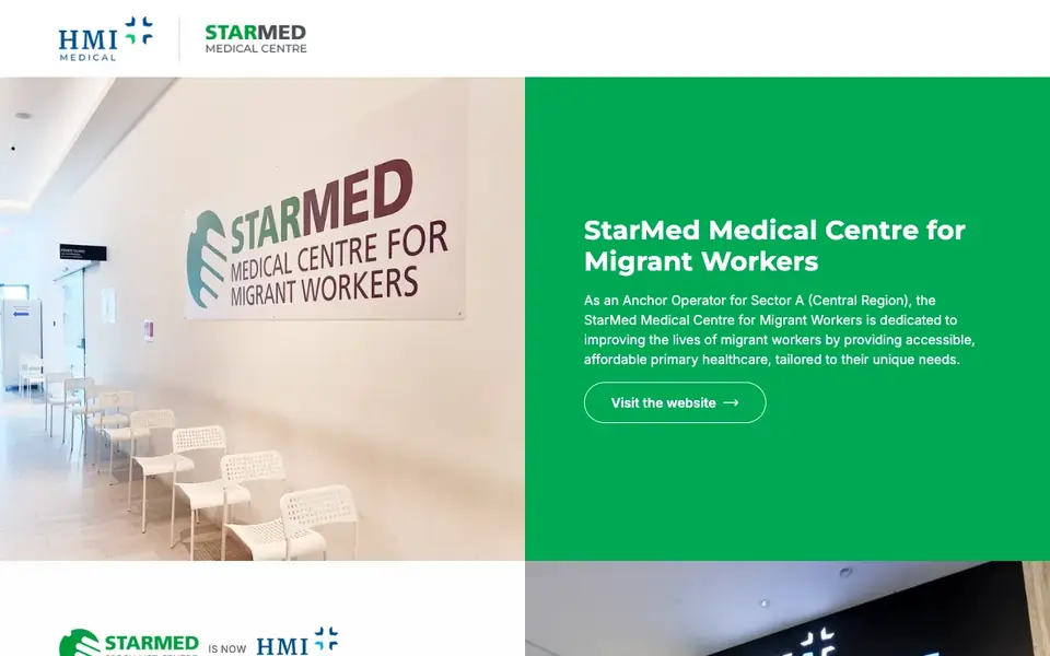 StarMed Specialist Centre website homepage, 4 Oct 2026