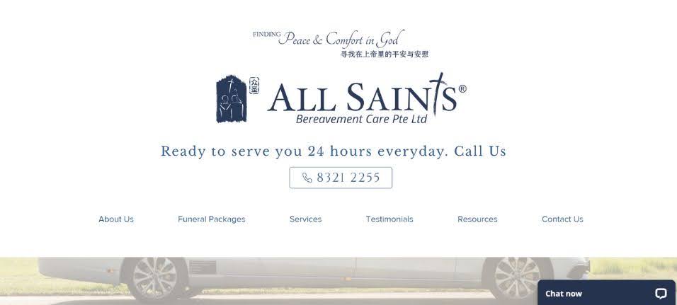 All Saints Bereavement Care Pte Ltd