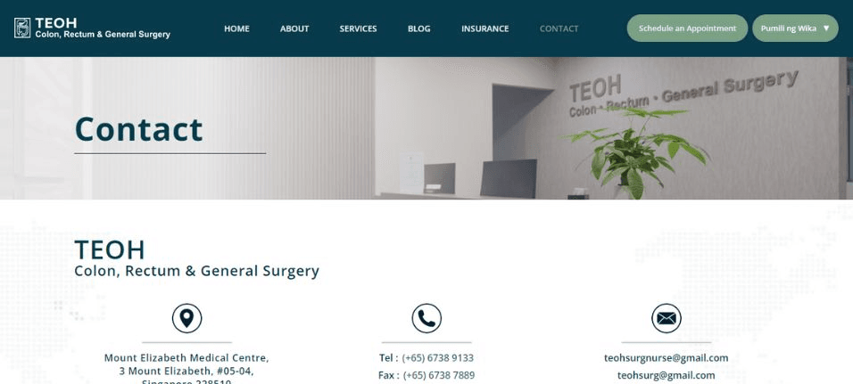 TEOH Colon, Rectum & General Surgery