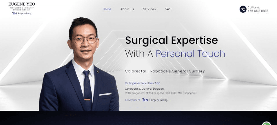 Eugene Yeo Colorectal & Minimally Invasive Surgery