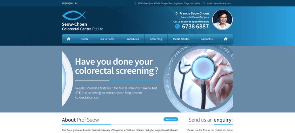 Seow-Choen Colorectal Centre Pte Ltd