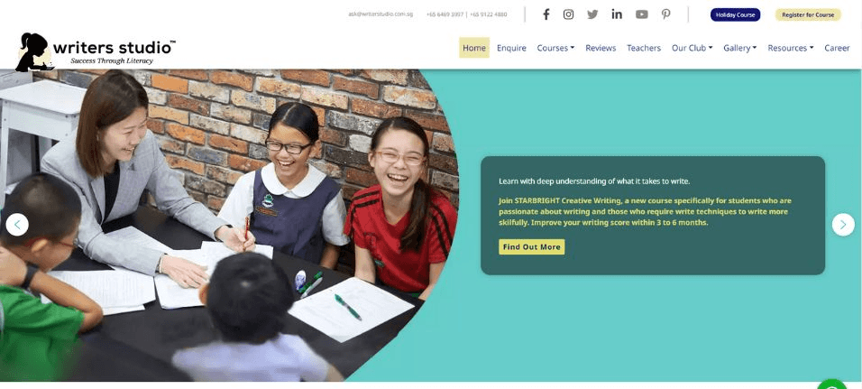 Writers Studio Pte Ltd