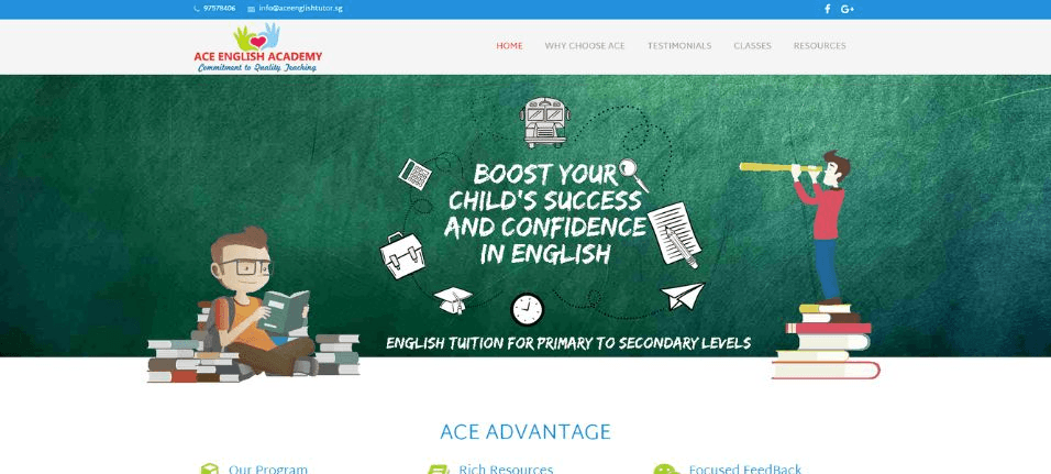 Ace English Tutor Secondary & Online Tuition Singapore