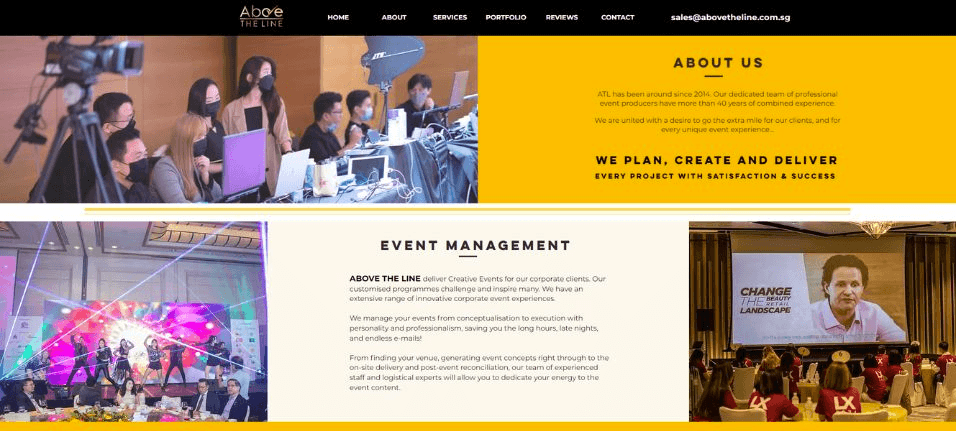 Above The Line Events