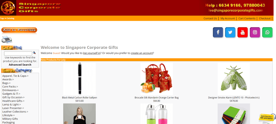 Singapore Corporate Gifts International
