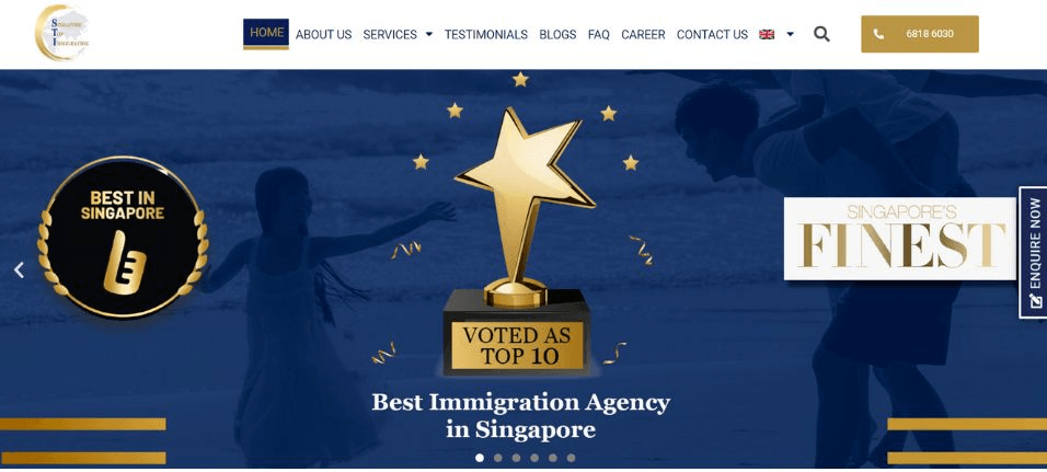 Singapore Top Immigration