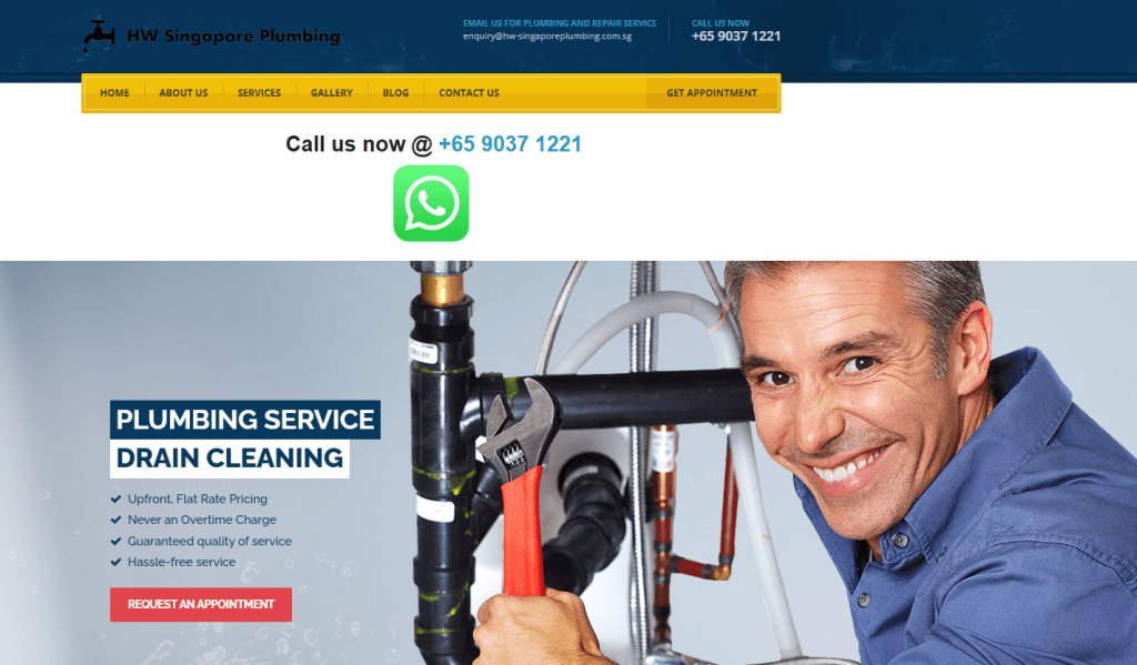 HW Singapore Licensed Plumber